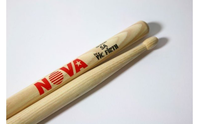 VIC FIRTH N5A - барабанные палочки 5A с деревянным наконечником