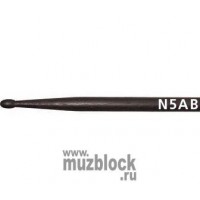 VIC FIRTH N5AB - барабанные палочки 5A с деревянным наконечником