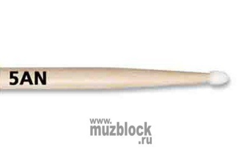 VIC FIRTH N5AN - барабанные палочки, тип 5A с нейлоновым наконечником