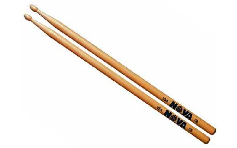 VIC FIRTH N5B - барабанные палочки 5B с деревянным наконечником