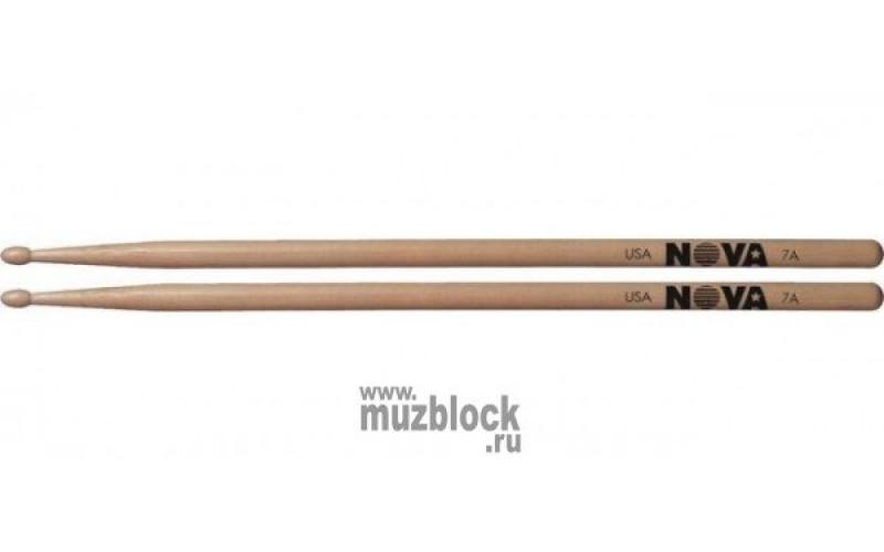 VIC FIRTH N7A - барабанные палочки 7A с деревянным наконечником