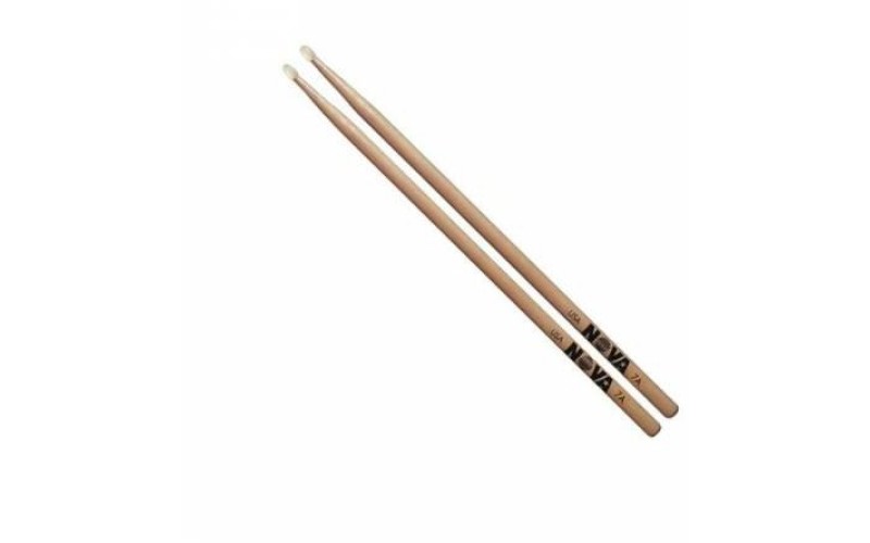 VIC FIRTH N7AN - барабанный палочки 7A, орех, нейлоновый наконечник