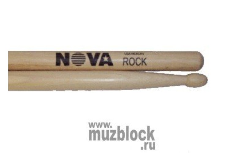 VIC FIRTH Nrock - барабанные палочки ROCK с деревянным наконечником