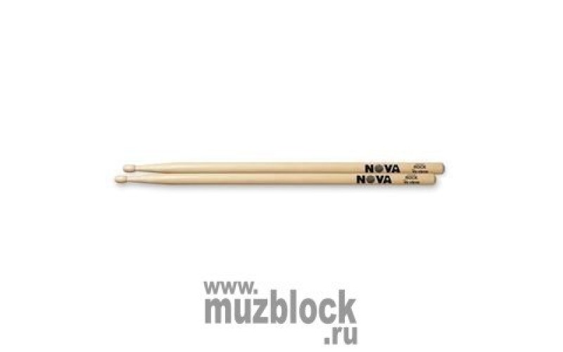 VIC FIRTH Nrock - барабанные палочки ROCK с деревянным наконечником
