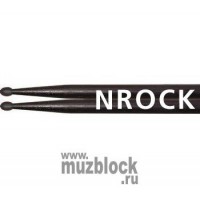 VIC FIRTH NRockB - барабанные палочки ROCK с деревянным наконечником