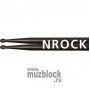 VIC FIRTH NRockB - барабанные палочки ROCK с деревянным наконечником