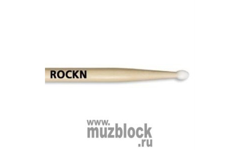 VIC FIRTH NRockN - барабанные палочки Rock с нейлоновым наконечником