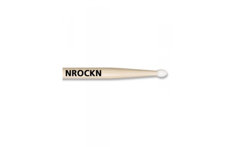 VIC FIRTH NRockN - барабанные палочки Rock с нейлоновым наконечником