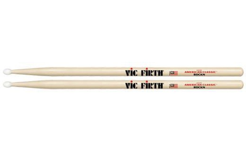 VIC FIRTH RockN - барабанные палочки Rock с нейлоновым наконечником