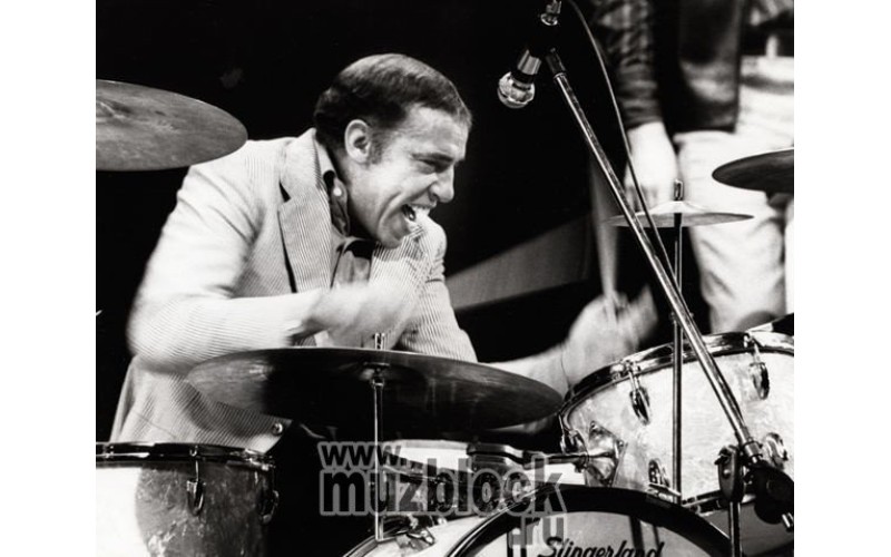 VIC FIRTH SBR - барабаннные палочки Buddy Rich, деревянный наконечник