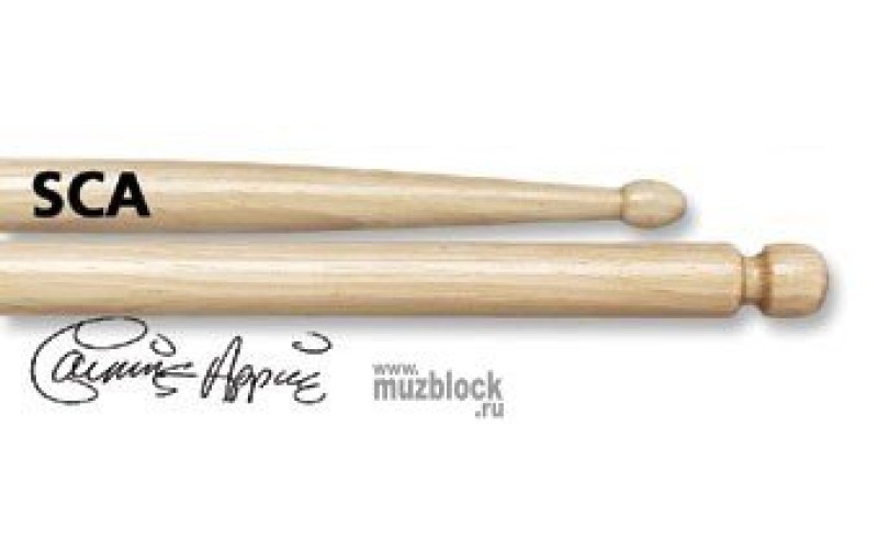 VIC FIRTH SCA - барабаннные палочки Carmine Appice, деревянный наконечник