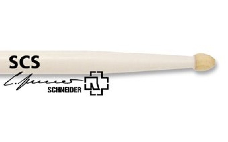 VIC FIRTH SCS - барабаннные палочки Christoph Schneider, деревянный каплевидный наконечник