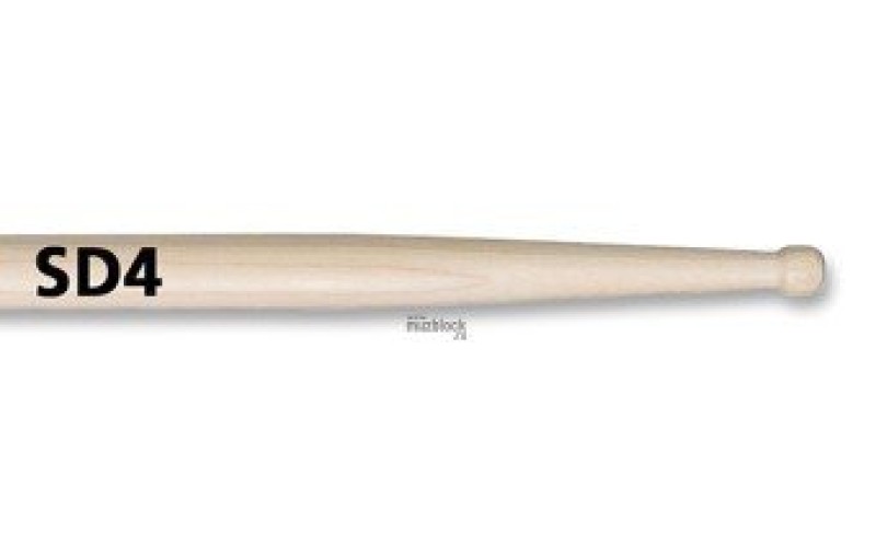 VIC FIRTH SD4 Combo - барабанные палочки, деревянный наконечник в форме барреля