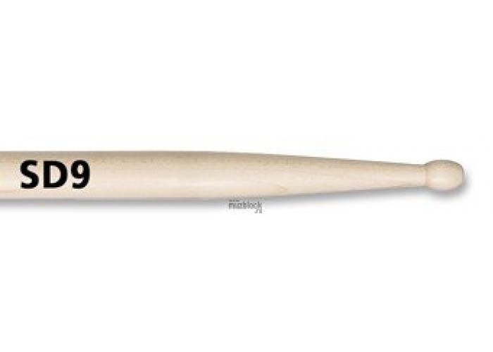 VIC FIRTH SD9 Driver - барабанные палочки, деревянный овальный наконечник