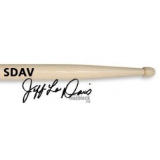 VIC FIRTH SDAV - барабаннные палочки Jeff Davis, деревянный наконечник в форме оливки