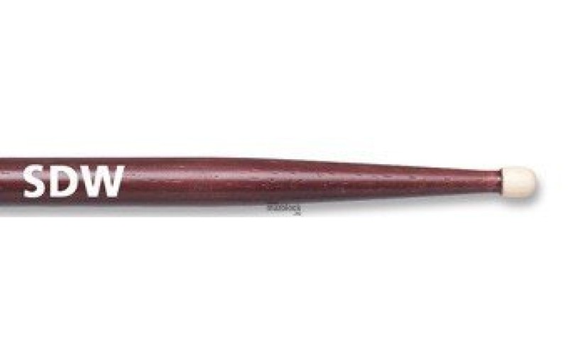VIC FIRTH SDW - барабаннные палочки Dave Weckl , деревянный цилиндрический наконечник