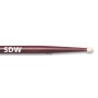 VIC FIRTH SDW - барабаннные палочки Dave Weckl , деревянный цилиндрический наконечник