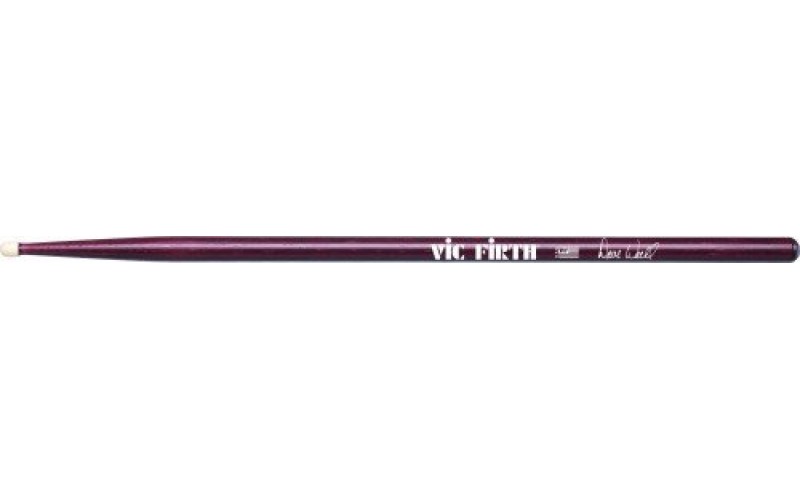 VIC FIRTH SDW - барабаннные палочки Dave Weckl , деревянный цилиндрический наконечник