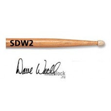 VIC FIRTH SDW2 - барабаннные палочки Dave Weckl, деревянный наконечник 