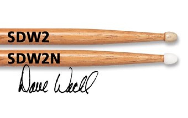 VIC FIRTH SDW2N - барабаннные палочки Dave Weckl, нейлоновый наконечник 