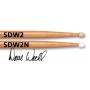 VIC FIRTH SDW2N - барабаннные палочки Dave Weckl, нейлоновый наконечник 