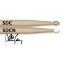 VIC FIRTH SDС - барабаннные палочки Danny Carey, деревянный каплевидный наконечник