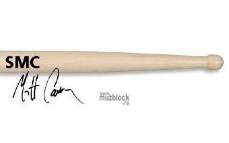 VIC FIRTH SMC - барабанные палочки Matt Cameron - деревянный наконечник цилиндрической формы