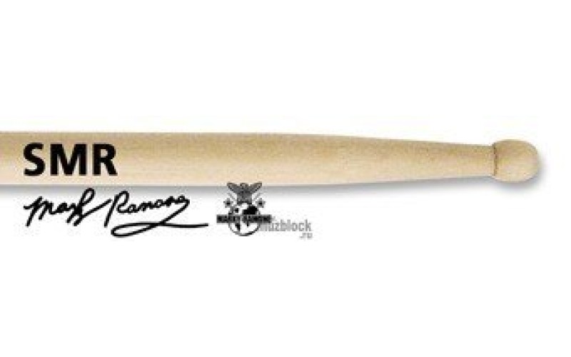 VIC FIRTH SMR - барабаннные палочки Marky Ramone, деревянный наконечник 