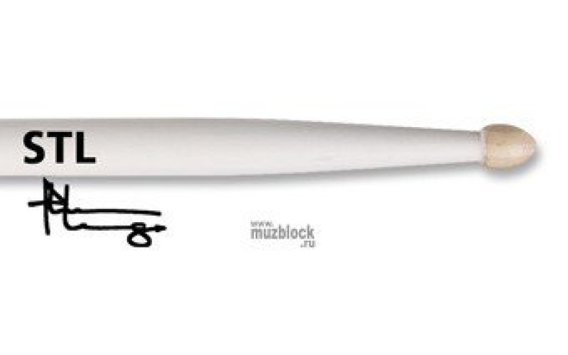 VIC FIRTH STL - барабаннные палочки Thomas Lang, деревянный каплевидный наконечник