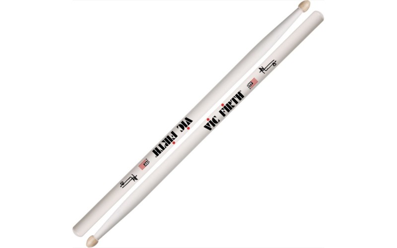 VIC FIRTH STL - барабаннные палочки Thomas Lang, деревянный каплевидный наконечник