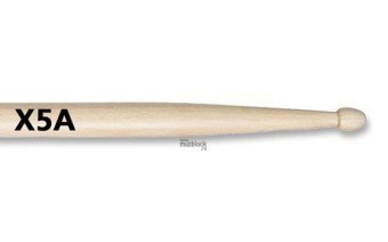 VIC FIRTH X5A - барабанные палочки Extreme 5A с деревянным наконечником