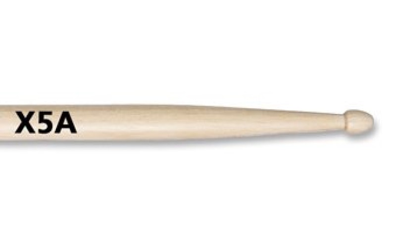 VIC FIRTH X5A - барабанные палочки Extreme 5A с деревянным наконечником