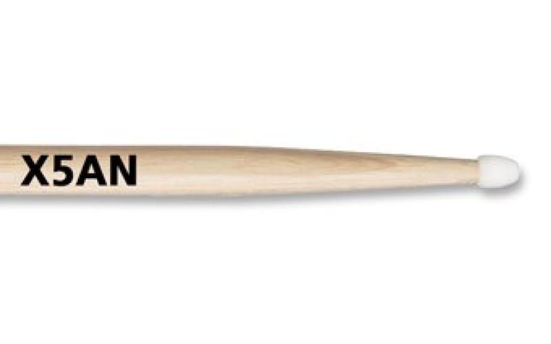 VIC FIRTH X5AN - барабанные палочки Extreme 5A с нейлоновым наконечником