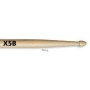 VIC FIRTH X5B - барабанные палочки Extreme 5B с деревянным наконечником