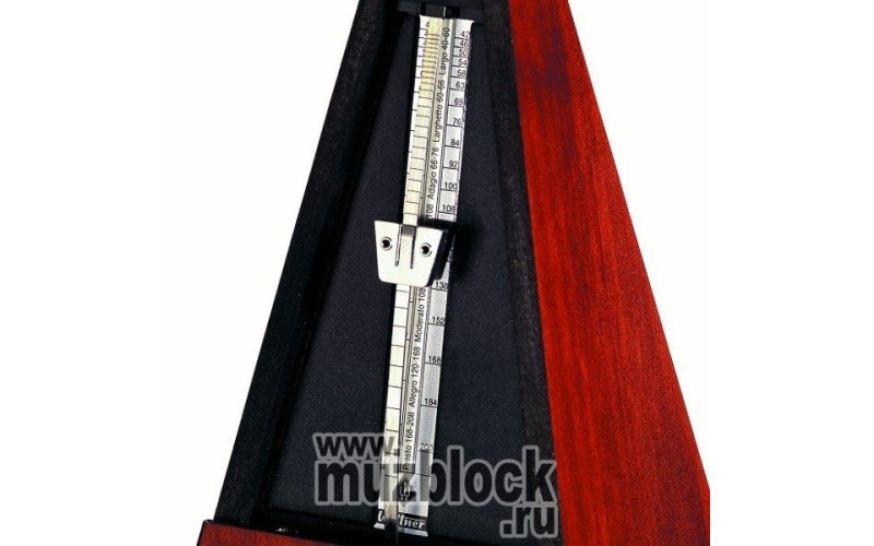 WITTNER 801M Maelzel Метроном механический, деревянный корпус, без звонка, матовый