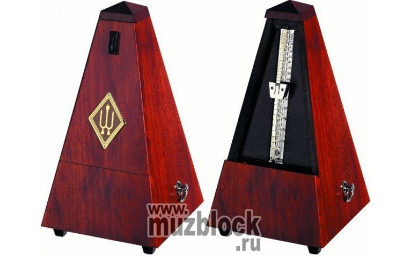 WITTNER 801M Maelzel Метроном механический, деревянный корпус, без звонка, матовый