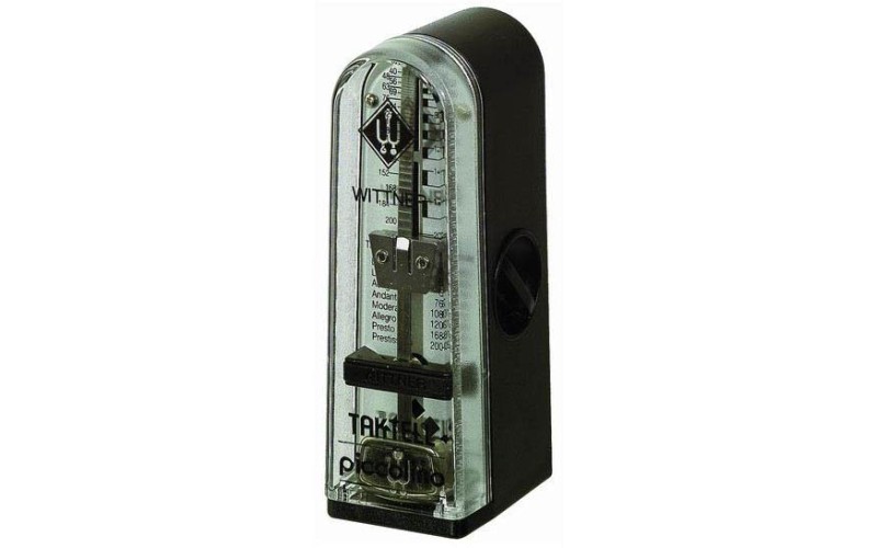 WITTNER 890161 Taktell Piccolino Метроном механический, без звонка, черный
