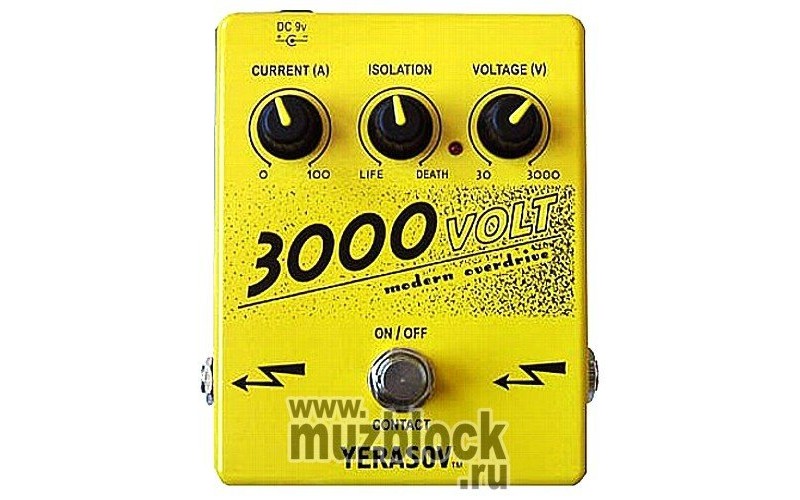 YERASOV 3000 Volt mini - педаль эффектов для гитары