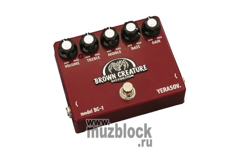 YERASOV (GAMMA) BC-1 Brown Creature - педаль эффектов для гитары