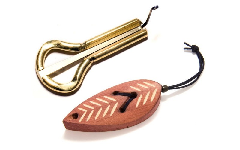 Алтайский варган Хомус (Комус) П.Поткина в деревянном футляре