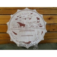 Бубен Хакасия 50см. Рыбалка