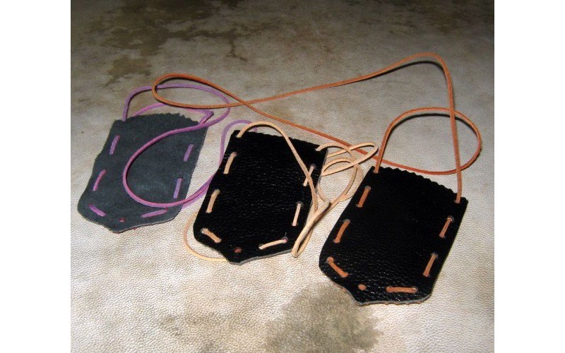 Футляр кожаный для алтайского варгана