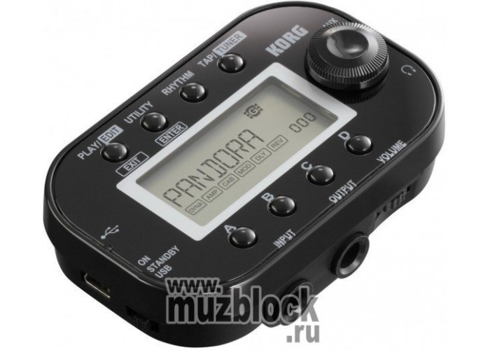 KORG PANDORA MINI BK - портативный гитарный процессор эфектов