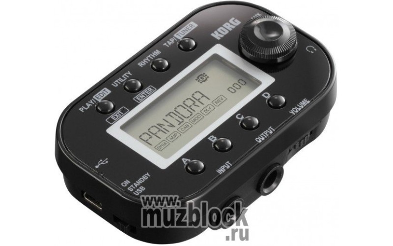 KORG PANDORA MINI BK - портативный гитарный процессор эфектов
