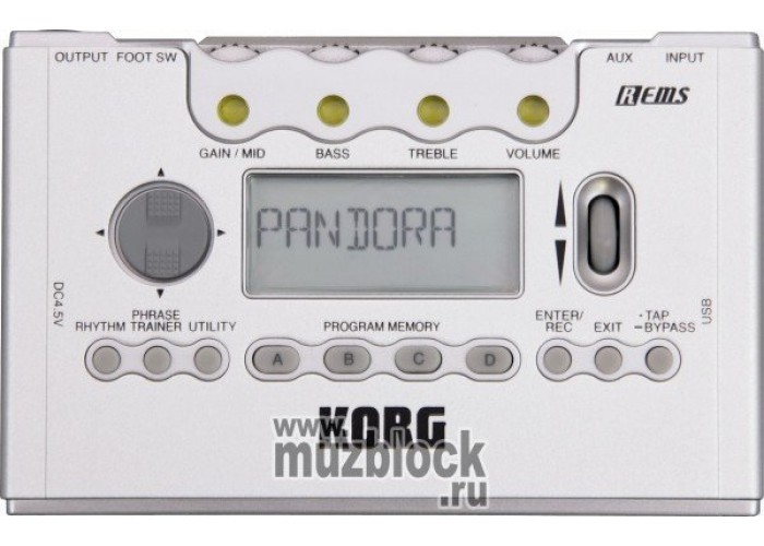KORG Pandora PX5D - портативный гитарный процессор