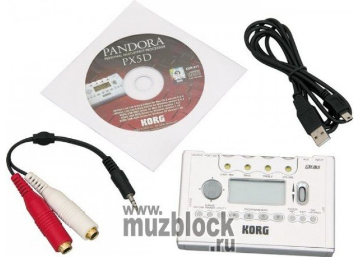 KORG Pandora PX5D - портативный гитарный процессор