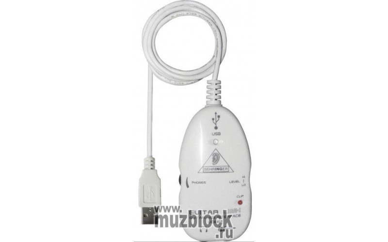 BEHRINGER UCG102 - внешний звуковой интерфейс USB