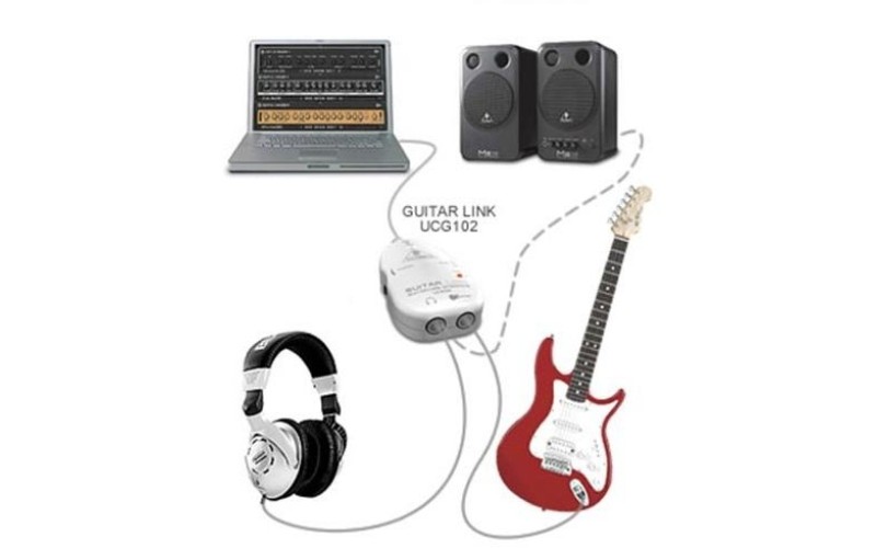 BEHRINGER UCG102 - внешний звуковой интерфейс USB