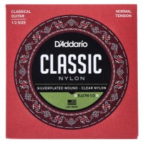 D'ADDARIO EJ27N 1/2 - струны для гитары 1/2, нейлон, Student Classics