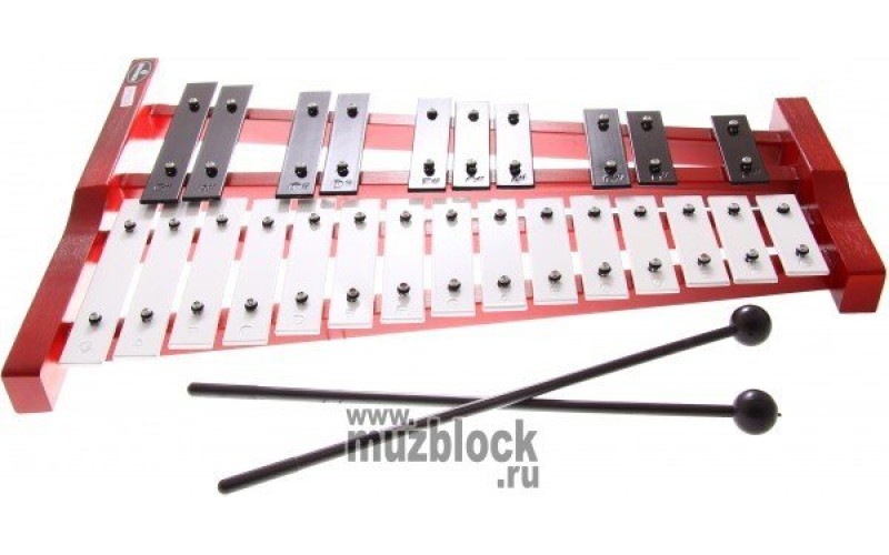 BRAHNER DP-3025R - металлофон хроматический, 25 нот